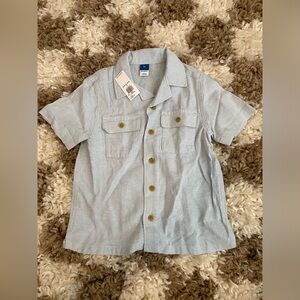 Old Navy Toddler Boys 3T Linen Shirt